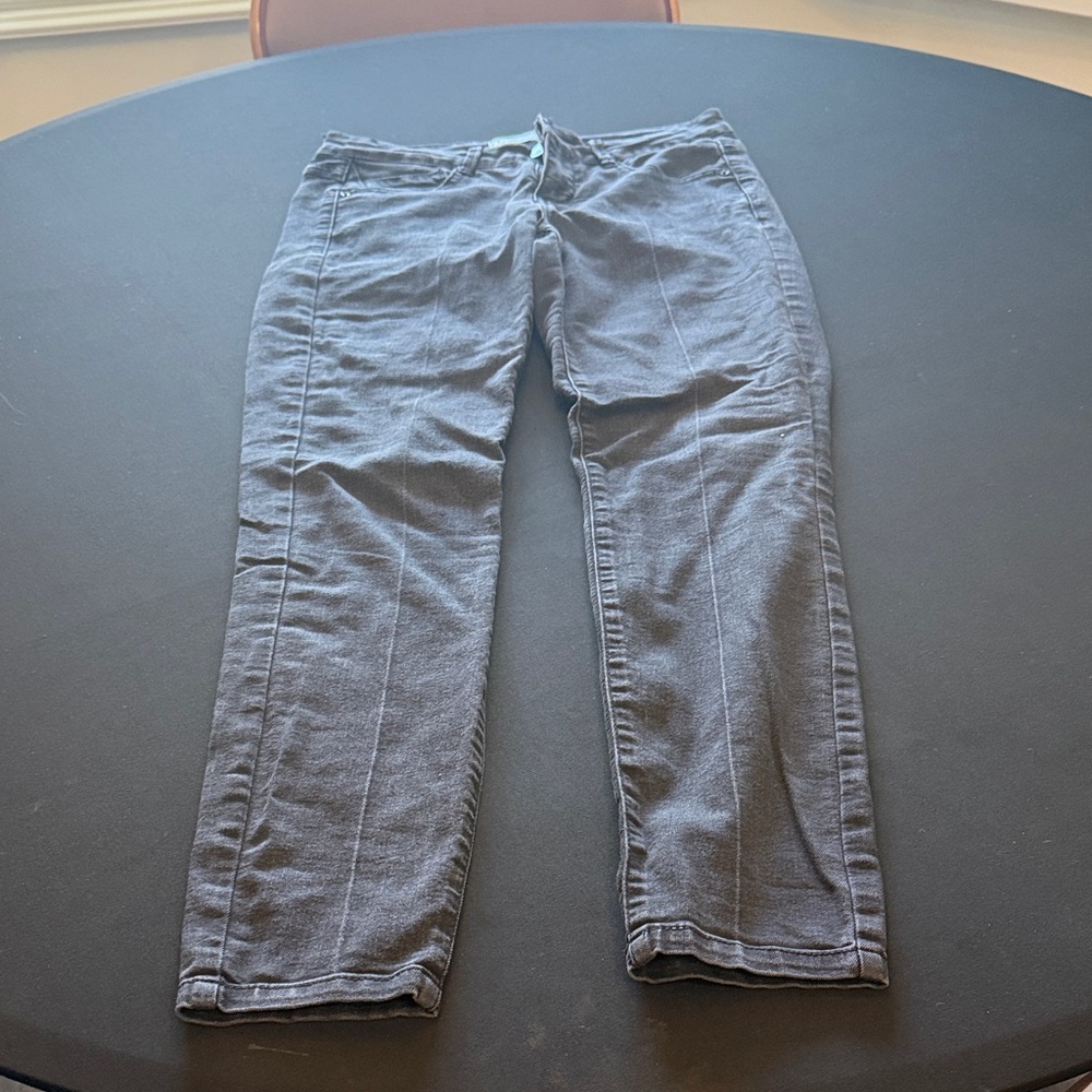 Wit & Wisdom Men's Charcoal Straight Jeans